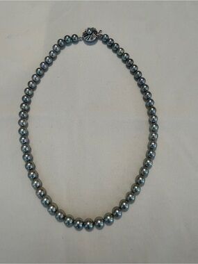 Vintage Simulated Pearl Necklace - Elegant Women's Jewelry - 16”